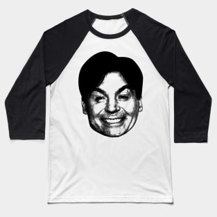 Mike Myers Iconic Comedian Portrait: Tribute to Comedy Genius Baseball T-Shirt